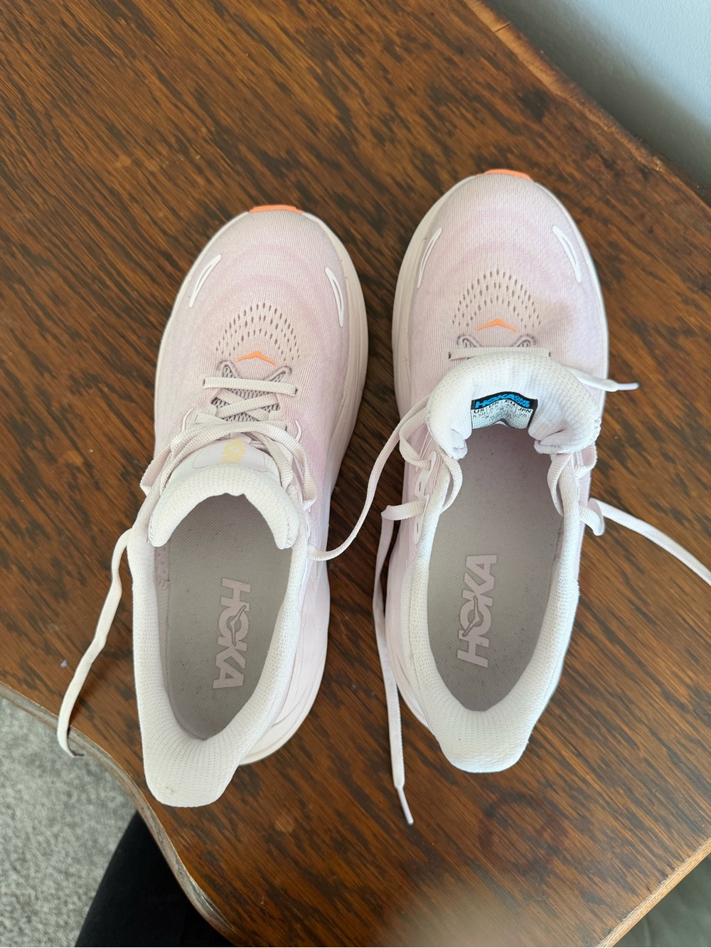 Hoka Arahi 8, Lilac cream/ Leon cantaloupe (orange and purple) - Picture 15 of 15